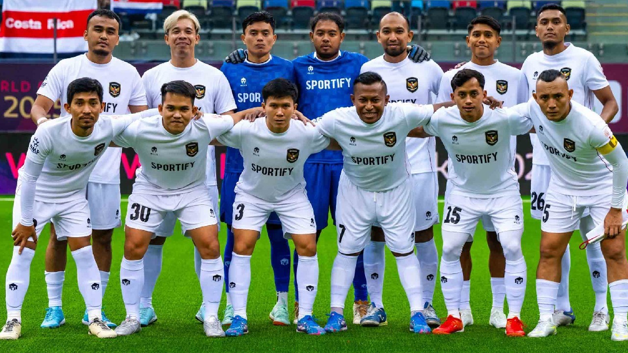 Debut Cemerlang! Indonesia Tumbangkan Kosta Rika di Piala Dunia Minifootball