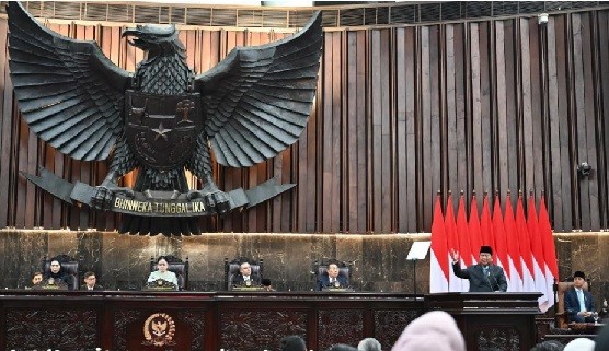 Di Hadapan DPR, Prabowo Serukan Perbaikan Sistem Ekonomi 