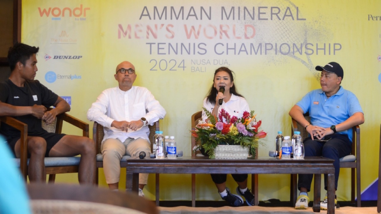 Petenis Dunia Ramaikan Amman Mineral World Tennis Championship 2024
