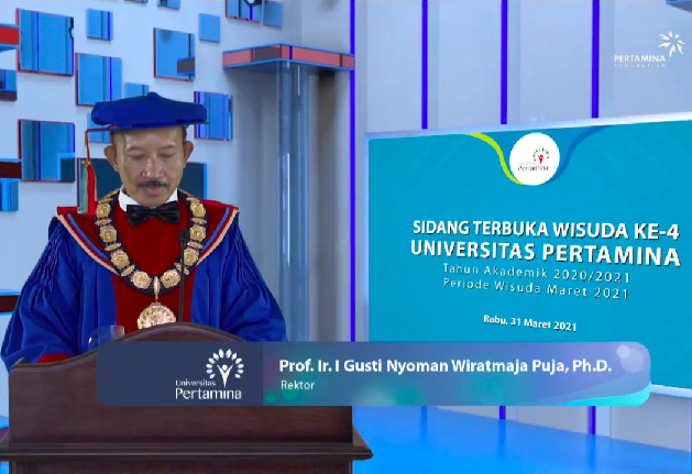 Wisuda ke 4, Universitas Pertamina Lahirkan Lulusan Siap Kerja Siap Pakai