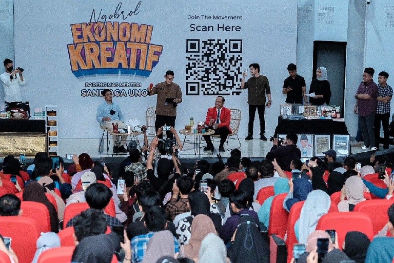 Menparekraf Dorong Mahasiswa Maksimalkan Teknologi Digital