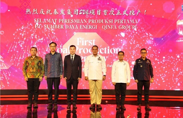 Diresmikan, Produksi Pertama Tambang Batubara Bawah Tanah PT SDE