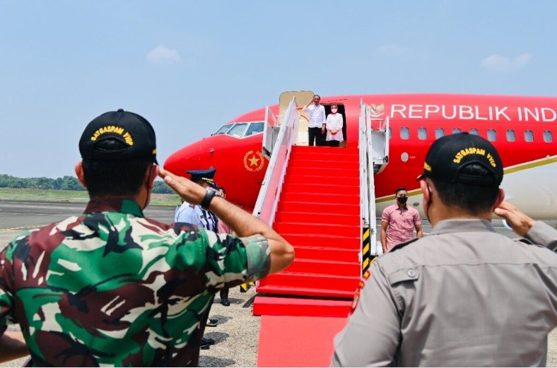 Presiden Jokowi dan Ibu Iriana Kunjungan Kerja ke Papua