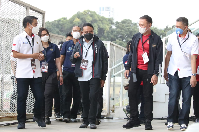 Menpora Apresiasi Penerapan Prokes Pada Laga Timnas U-23 vs Tira Persikabo