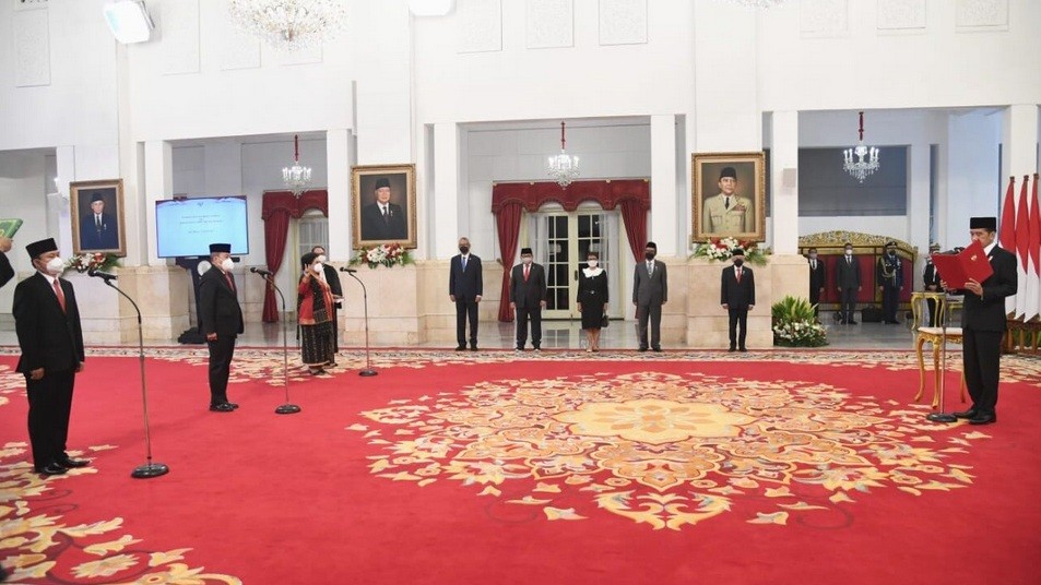 Presiden Lantik Tiga Duta Besar RI untuk Negara Sahabat