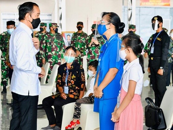 Presiden Silaturahmi dengan Keluarga Patriot KRI Nanggala 402