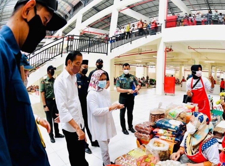 Presiden Berharap Pasar Besar Ngawi Jadi Pengungkit Ekonomi Masyarakat