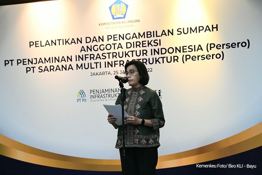Ini Pesan Menkeu Saat Melantik Direksi PT SMI dan PT PII