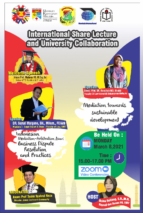 Gelar Webinar, UKM Malaysia Dan Universitas Mpu Tantular Jalin Kerjasama Pendidikan