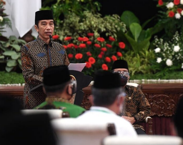 Presiden Berterima Kasih Atas Dukungan para Ulama dalam Penanganan Pandemi