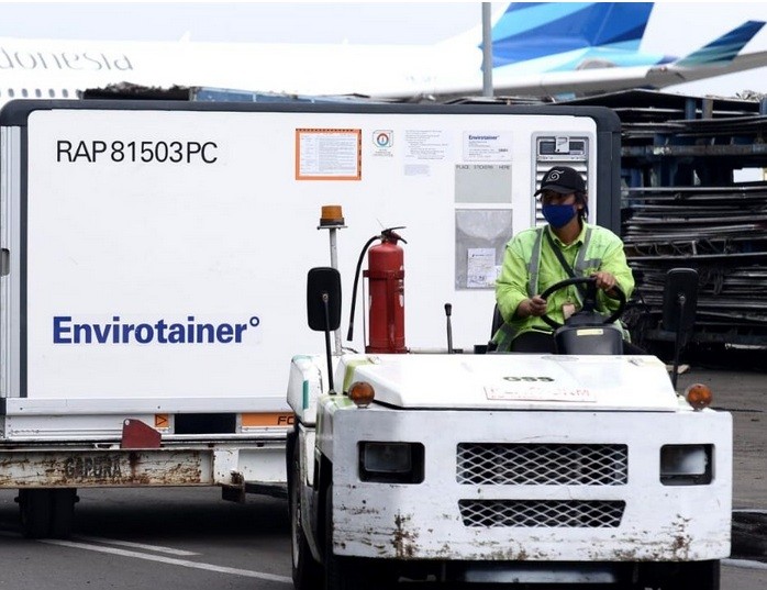 Pemerintah Datangkan 14 Juta Dosis Bahan Baku Vaksin Sinovac